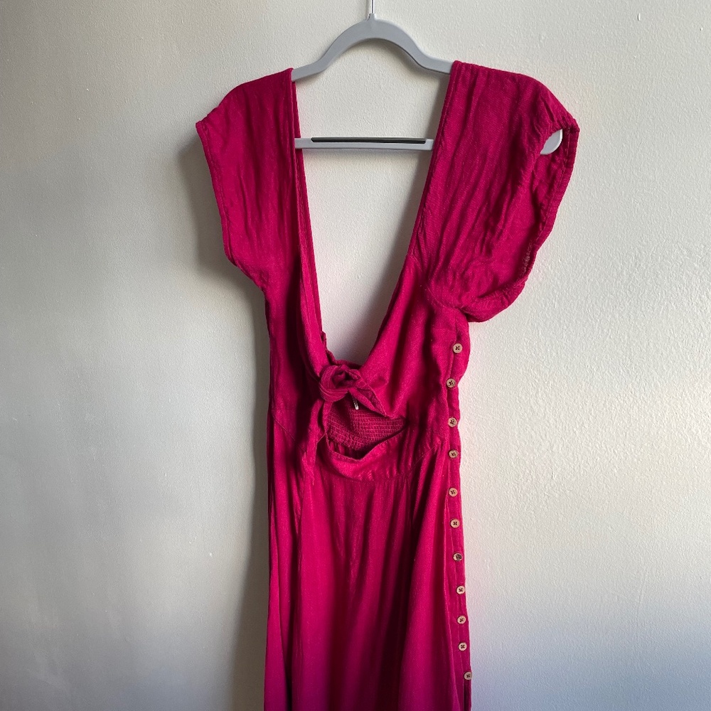 Free people “The Getaway midi dress”